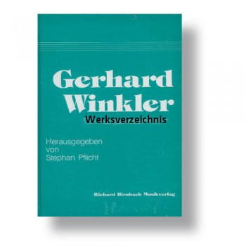 Gerhard Winkler - Werksverzeichnis