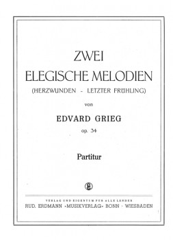 Zwei elegische Melodien (op. 34)