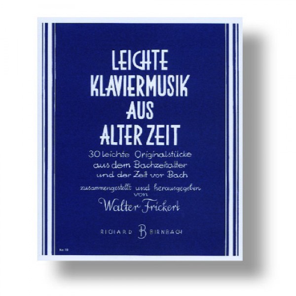 Leichte Klaviermusik aus alter Zeit