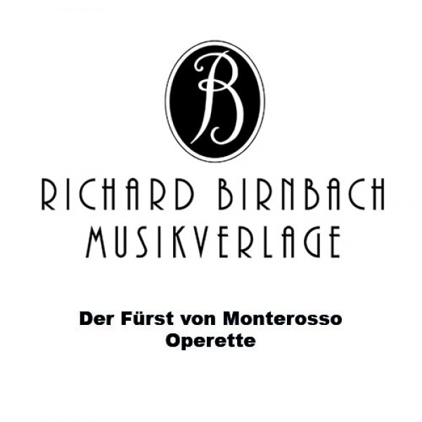 Der Fürst von Monterosso - Operette