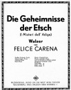 Die Geheimnisse der Etsch (G-Dur)